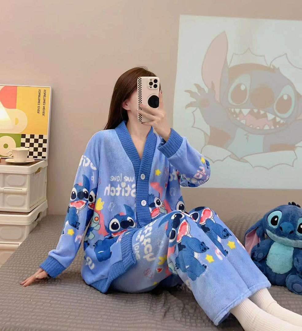 Pyjama stitch adorable