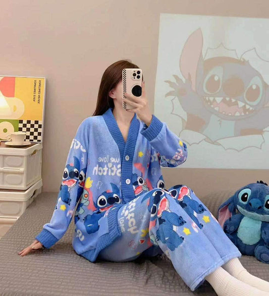 Pyjama stitch adorable