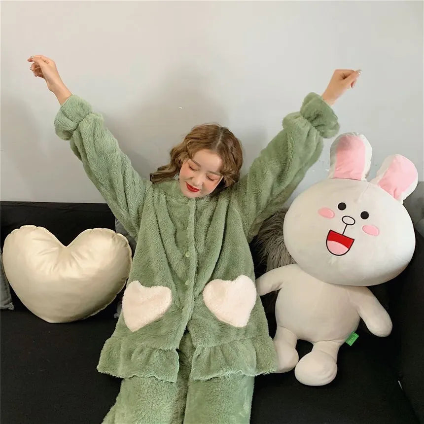 Pyjama lapin Cute 😍🥺 (2 pieces)