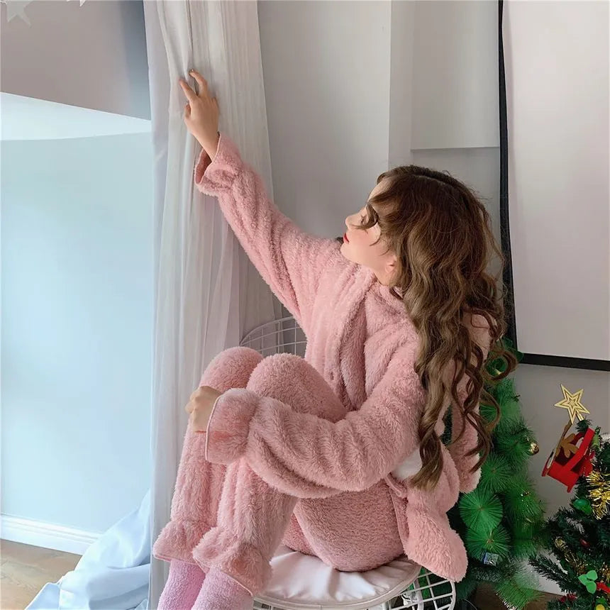 Pyjama lapin Cute 😍🥺 (2 pieces)