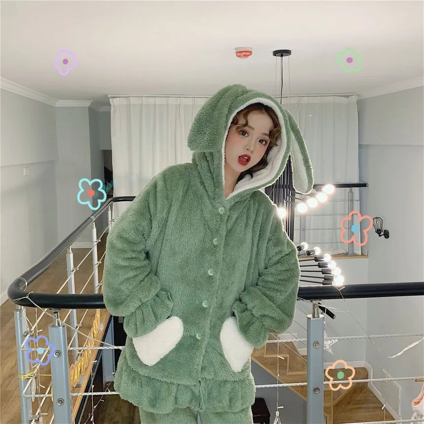 Pyjama lapin Cute 😍🥺 (2 pieces)