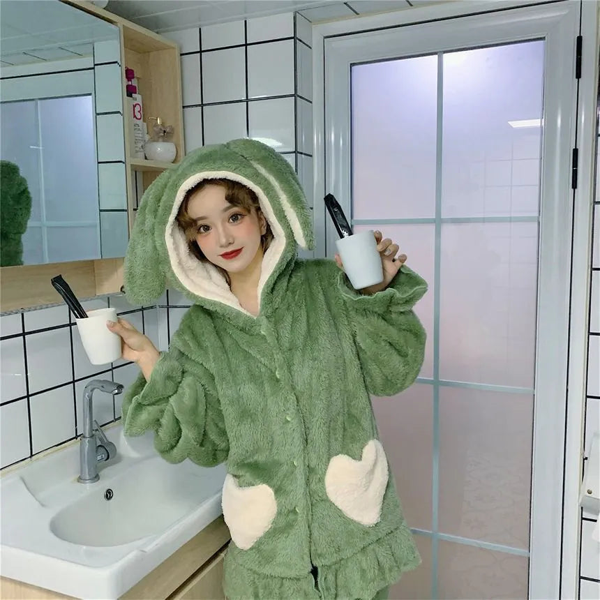 Pyjama lapin Cute 😍🥺 (2 pieces)